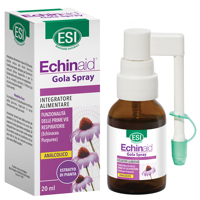 ESI ECHINAID GOLA SPRAY ANALCOLICO 20 ML - maxifarmacia.it