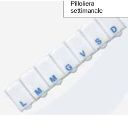 PILLOLIERA SETTIMANALE PLASTICA - maxifarmacia.it