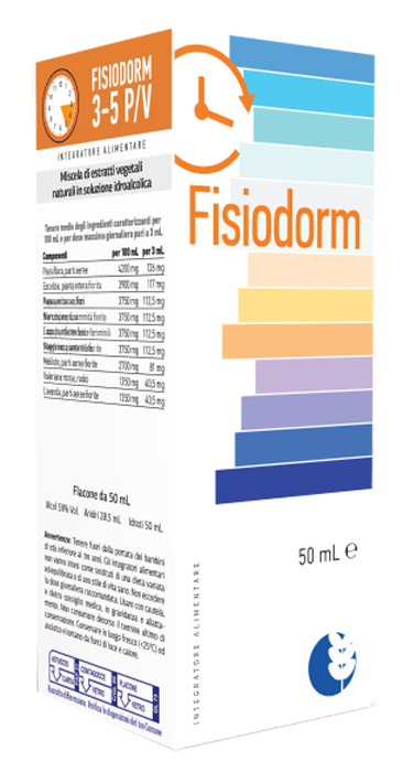 FISIODORM 3-5 P/V SOLUZIONE IDROALCOLICA 50 ML - maxifarmacia.it