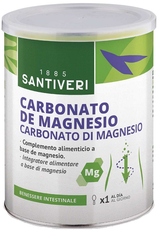 CARBONATO MAGNESIO 110 G SANTIVERI - maxifarmacia.it