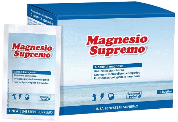 MAGNESIO SUPREMO da 32 BUSTINE - maxifarmacia.it