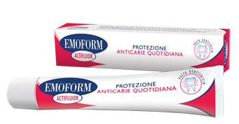 EMOFORM ACTIFLUOR DENTIFRICIO 75 ML - maxifarmacia.it