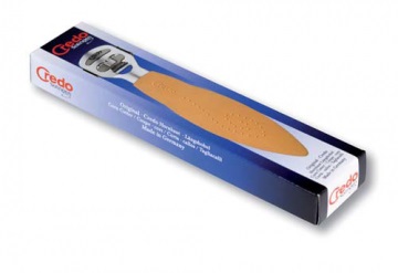 CREDO TAGLIACALLI CROMATO CON CLIP RASPA COLORE ALBICOCCA - maxifarmacia.it