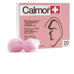 TAPPO AURICOLARE ANTISUONO IN CERA NATURALE CALMOR 20 PEZZI CODICE ARTICOLO 22043 - maxifarmacia.it