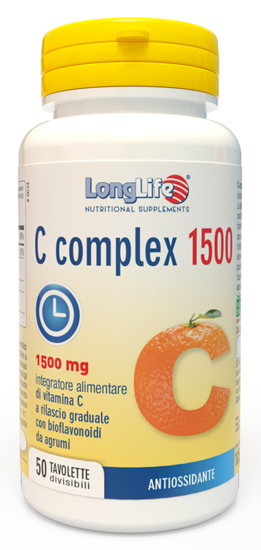 LONGLIFE C COMPLEX 1500 T/R 50 TAVOLETTE - maxifarmacia.it