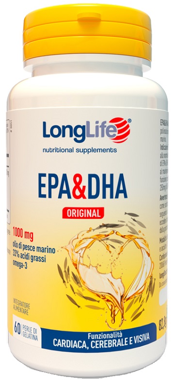 LONGLIFE EPA DHA 60 PERLE - maxifarmacia.it