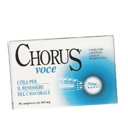 CHORUS VOCE 30 COMPRESSE - maxifarmacia.it