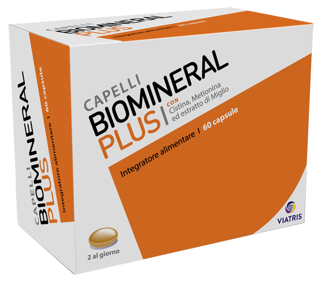 BIOMINERAL PLUS CAPELLI DA 60 CAPSULE - maxifarmacia.it
