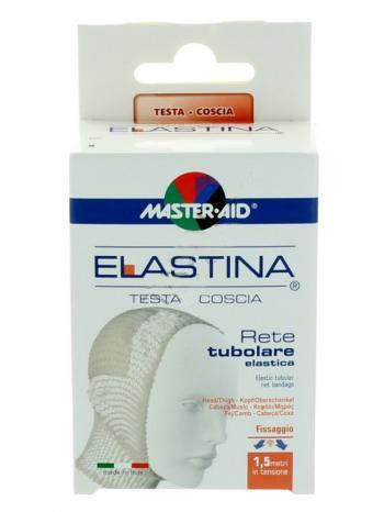 RETE TUBOLARE ELASTICA IPOALLERGENICA MASTER-AID ELASTINA TESTA/COSCIA 1,5 MT IN TENSIONE CALIBRO 6 CM - maxifarmacia.it