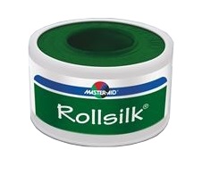 CEROTTO IN ROCCHETTO MASTER-AID ROLLSILK SETA 5X1,25 - maxifarmacia.it