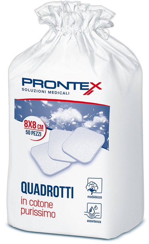 COTONE IDROFILO PRONTEX QUADROTTI - maxifarmacia.it
