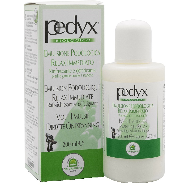 PEDYX EMULSIONE PODOLOGICA RELAX IMMEDIATO RINFRESCANTE E DEFATICANTE 200 ML - maxifarmacia.it