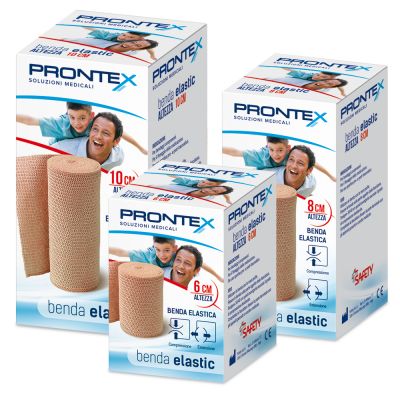 BENDA ELASTICA PRONTEX 8 CM - maxifarmacia.it