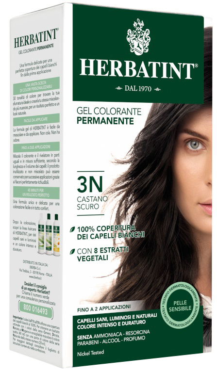 HERBATINT 3N CASTANO SCURO 150 ML - maxifarmacia.it