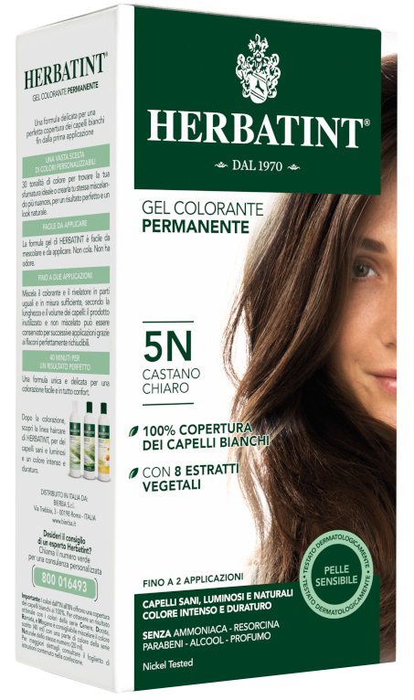 HERBATINT 5N CASTANO CHIARO 150 ML - maxifarmacia.it