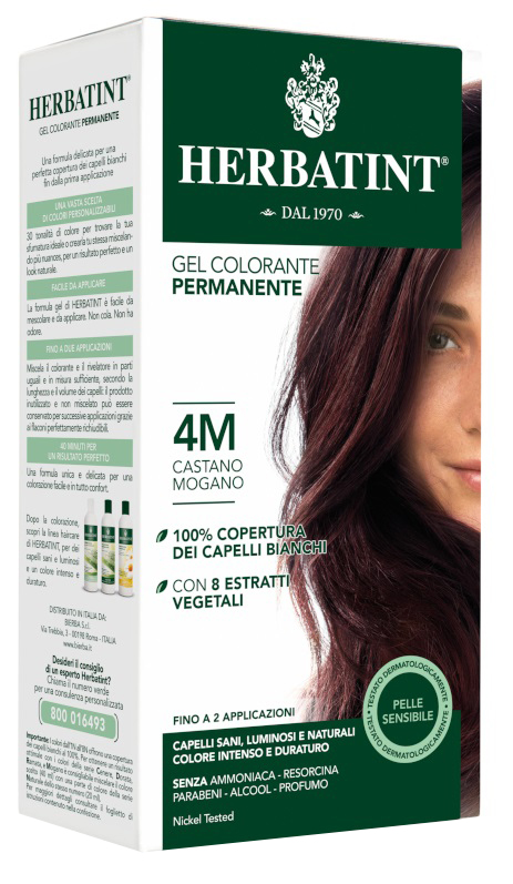 HERBATINT 4M CASTANO MOGANO 150 ML - maxifarmacia.it