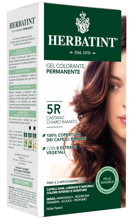 HERBATINT 5R CASTANO CHIARO RAMATO 150 ML - maxifarmacia.it