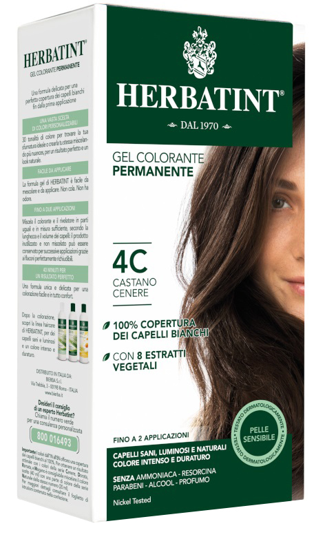 HERBATINT 4C CASTANO CENERE 150 ML - maxifarmacia.it