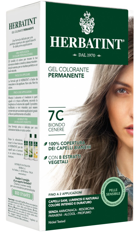 HERBATINT 7C BIONDO CENERE 150 ML - maxifarmacia.it