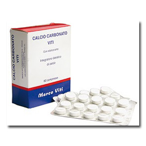CALCIO CARBONATO VITI 60 COMPRESSE - maxifarmacia.it