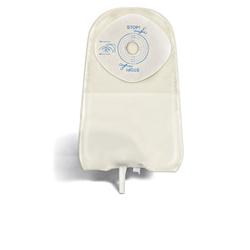 SACCA UROSTOMIA TRASPARENTE PRETAGLIATA MONO PEZZO CON BARRIERA PROTETTIVA IN STOMAHESIVE E VALVOLA ANTIREFLUSSO URODRESS 32MM 10 PEZZI - maxifarmacia.it