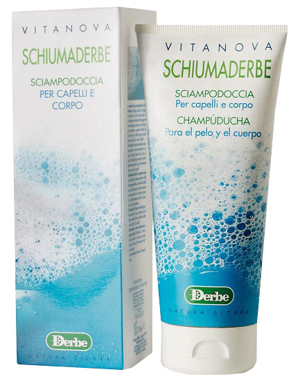 SCHIUMADERBE SCIAMPODOCCIA PER CAPELLI E CORPO 200 ML - maxifarmacia.it