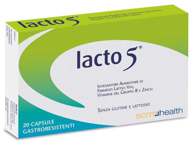 LACTO 5 20 CAPSULE - maxifarmacia.it