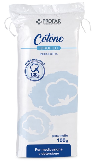 COTONE IDROFILO PROFAR INDIA EXTRA 100 G - maxifarmacia.it