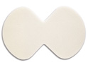 SCHIUMA DI POLIURETANO ASSORBENTE CON STRATO DI CONTATTO IN SILICONE MORBIDO CONFORMATA PER TALLONE MEPILEX HEEL 13X20CM 5 PEZZI - maxifarmacia.it