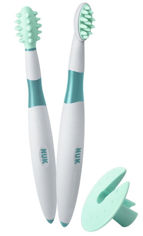 NUK SET 2 DENTARUOLI + ANELLO DI PROTEZIONE - maxifarmacia.it