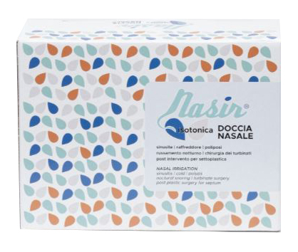 SOLUZIONE FISIOLOGICA ISOTONICA STERILE NASIR IN SCATOLA CON6 SACCHE VERSIONE LUER LOCK DA 500ML - maxifarmacia.it
