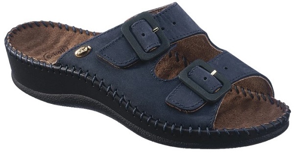 WEEKEND NUBUCK WOMENS MASSAGE NAVY BLUE 38 - maxifarmacia.it