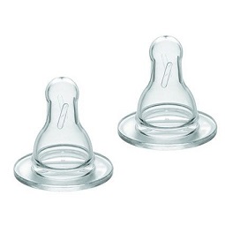 TETTARELLA SLOW FLUSSO LENTO IN SILICONE 2 PEZZI - maxifarmacia.it