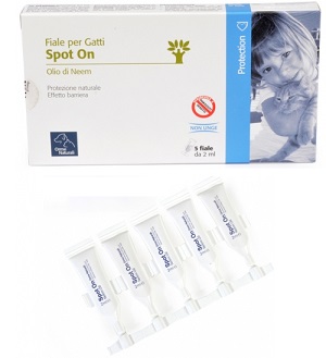 PROTECTION SPOTON GATTO 5 X 2 ML - maxifarmacia.it