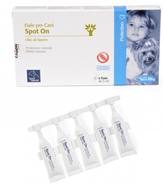 PROTECTION SPOTON CANE 0-10 KG 5 X 3 ML - maxifarmacia.it