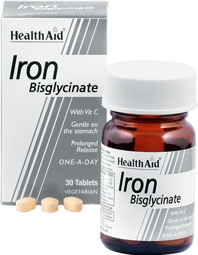 FERRO BISGLICINATO IRON BYSGLICINATE 30 COMPRESSE - maxifarmacia.it