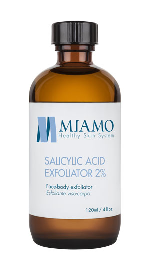 MIAMO ACNEVER SALICYLIC ACID EXFOLIATOR 2% 120 ML - maxifarmacia.it