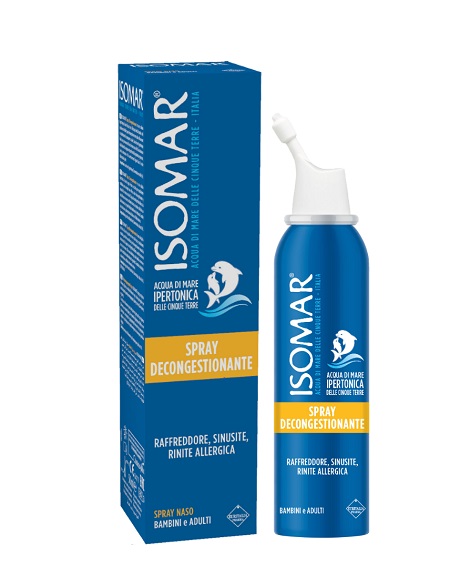ISOMAR NASO SOLUZIONE IPERTONICA DECONGESTIONANTE SPRAY 50 ML - maxifarmacia.it