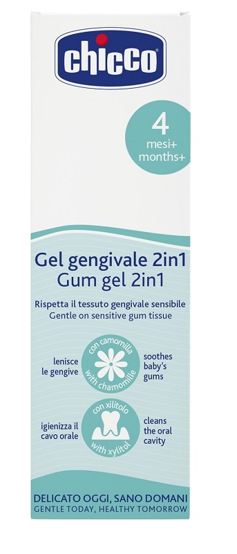 CHICCO GEL GENGIVALE MULTIFUNZIONE 4M+ - maxifarmacia.it