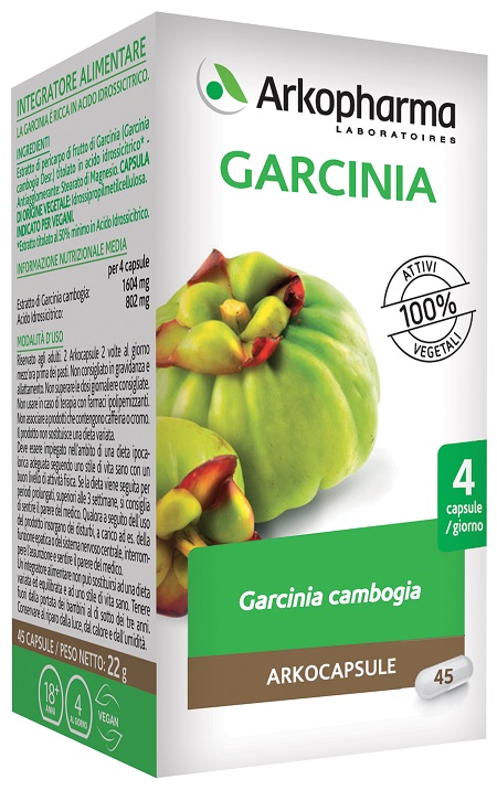 ARKO CAPSULE GARCINIA CAMB 45 CAPSULE - maxifarmacia.it