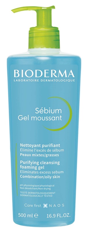 BIODERMA SEBIUM GEL MOUSSANT 500 ML - maxifarmacia.it