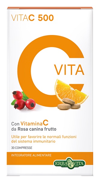 VITA C 500 30 COMPRESSE - maxifarmacia.it