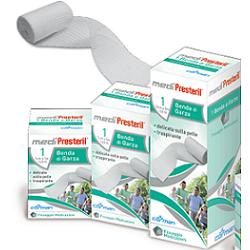 BENDA DI GARZA MEDIPRESTERIL 12/8 FU M5X5CM 12/8 FILI - maxifarmacia.it