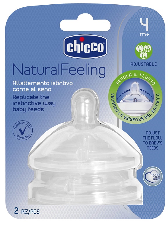 CHICCO TETTARELLA STEPUP NEW 4M+ FLUSSO REGOLABILE - maxifarmacia.it
