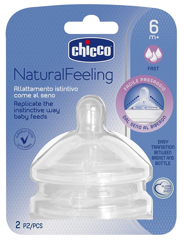 CHICCO TETTARELLA STEPUP NEW 6M+ FLUSSO VELOCE - maxifarmacia.it