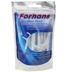 FORHANS ARCHETTI INTERDENTALI FLOSS PICKS 36PZ - maxifarmacia.it