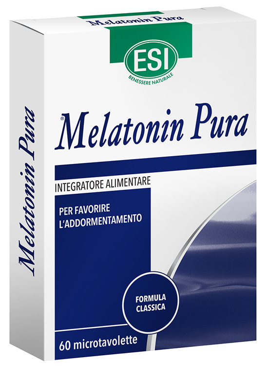 ESI MELATONIN PURA 60 MICROTAVOLETTE - maxifarmacia.it