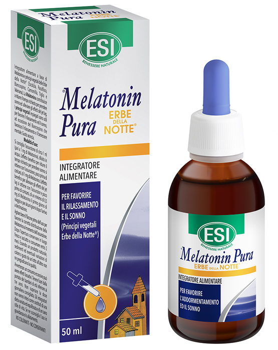 ESI MELATONIN PURA GOCCE ERBE NOTTE 50 ML - maxifarmacia.it