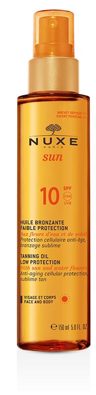 NUXE SUN OLIO SOLARE VISO E CORPO SPF10 150 ML - maxifarmacia.it