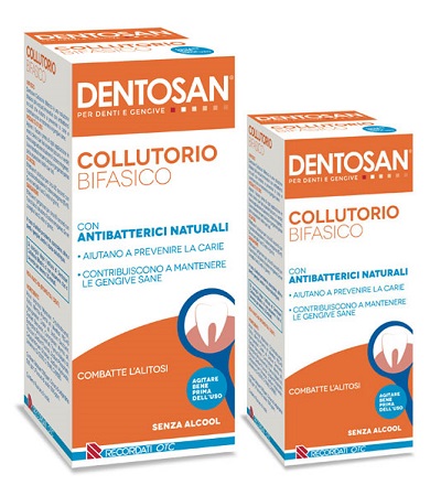 DENTOSAN COLLUTORIO BIFASICO 500 ML - maxifarmacia.it